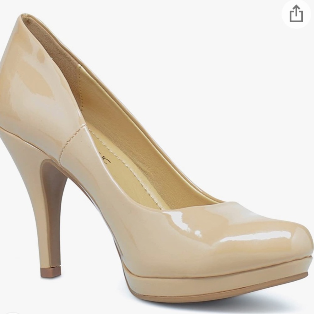 MARCOREPUBLIC Women's Platform Comfort Pumps